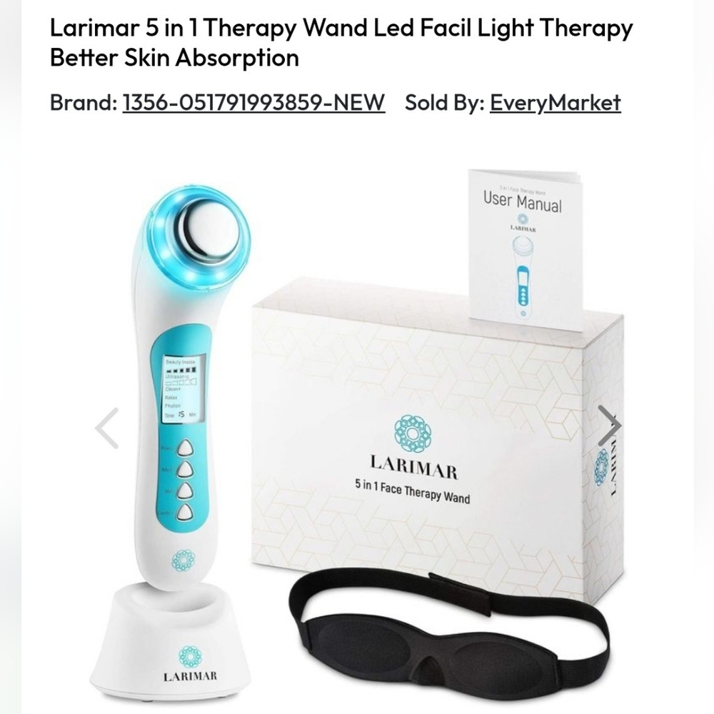 New Larimar Light Therapy Wand